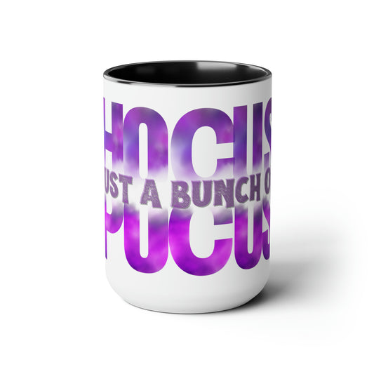 Just a bunch of Hocus Pocus Two-Tone Coffee Mugs, 15oz