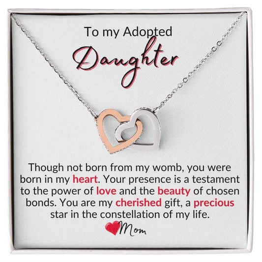 To My Adopted Daugher Love Mom
